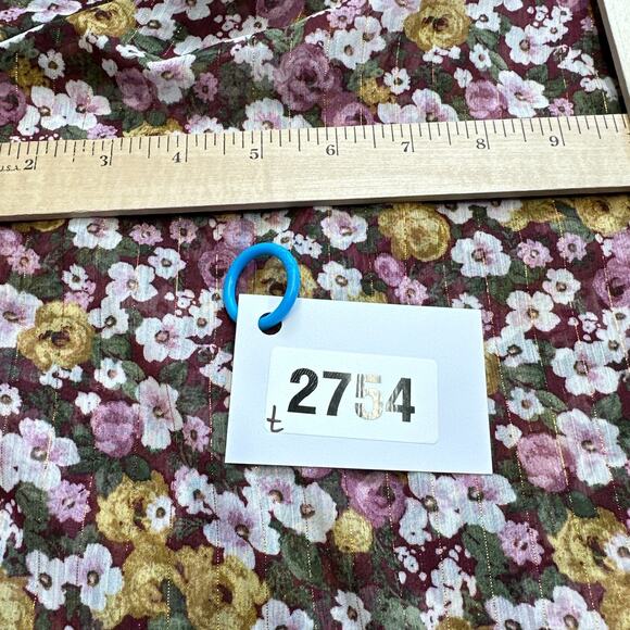 Torrid Shirt Womens 2 / 2x Crinkle Chiffon Smocked Blouse Cottagecore Boho - Picture 9 of 9